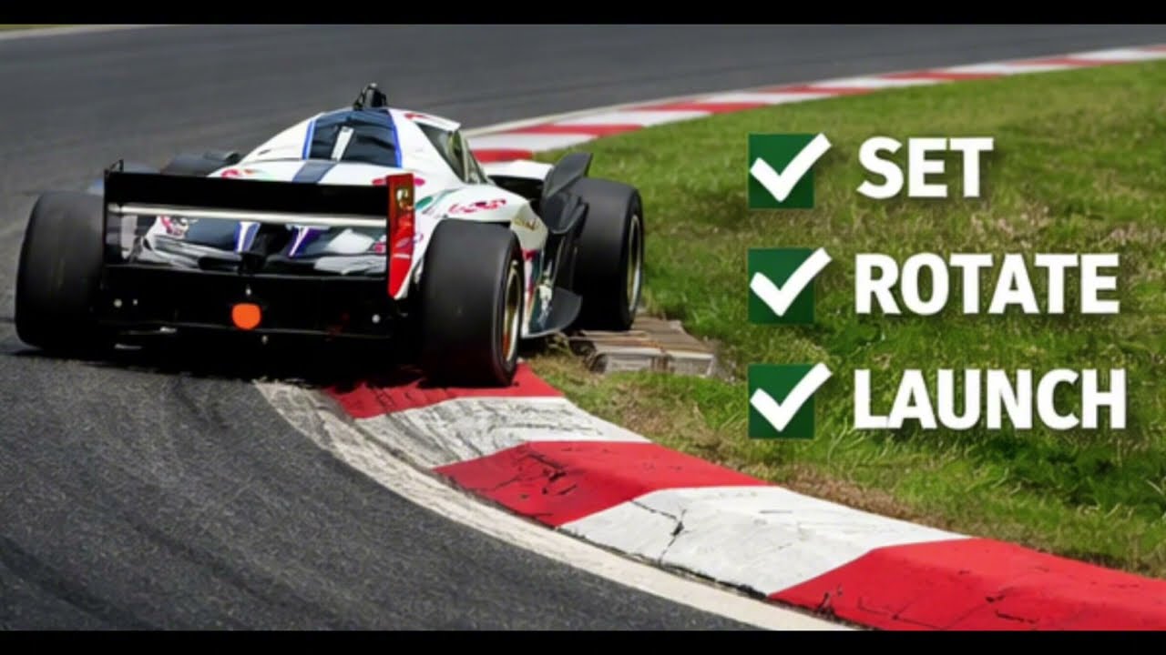 The Fastest Way Through a Chicane (Simple Rule)