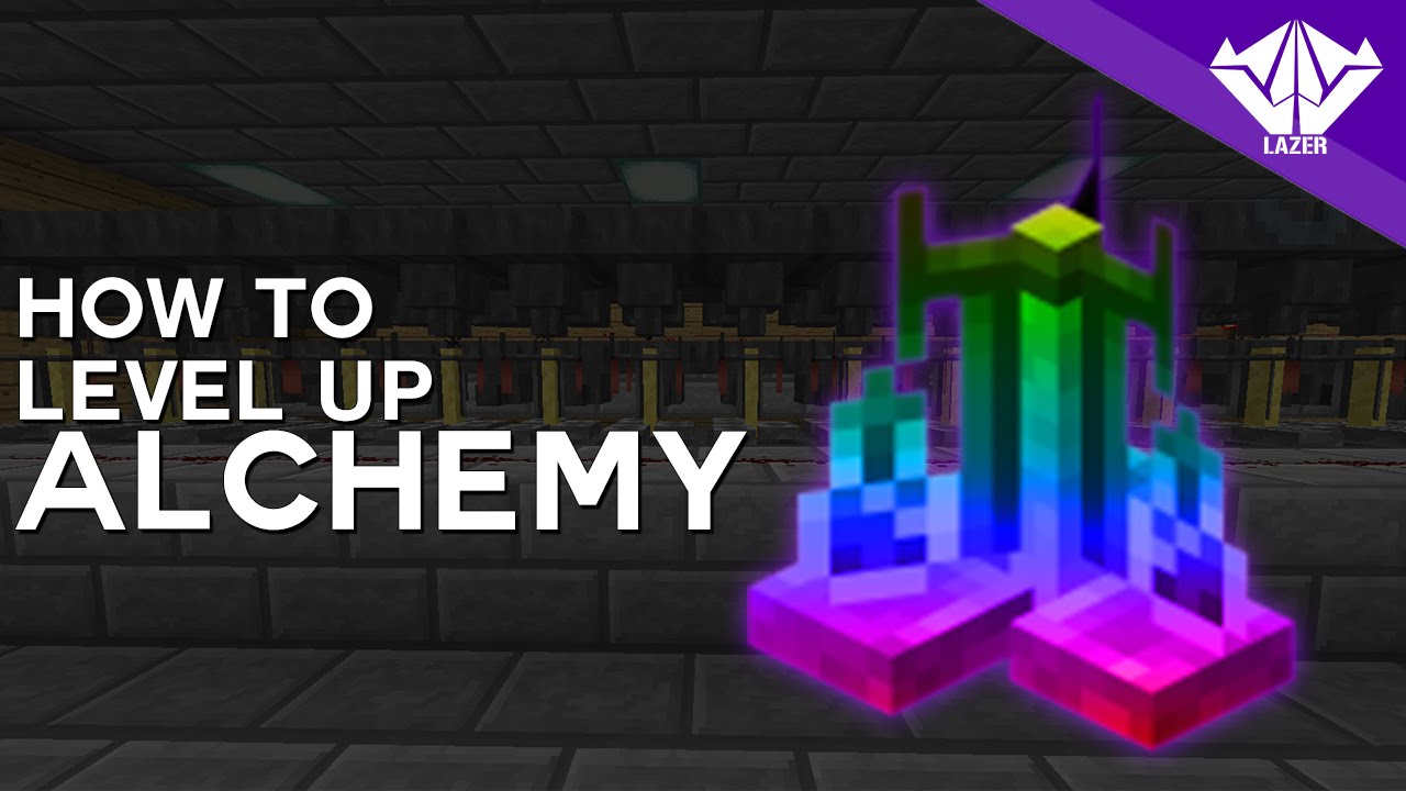 MCMMO - How To Level Up Alchemy Fast!