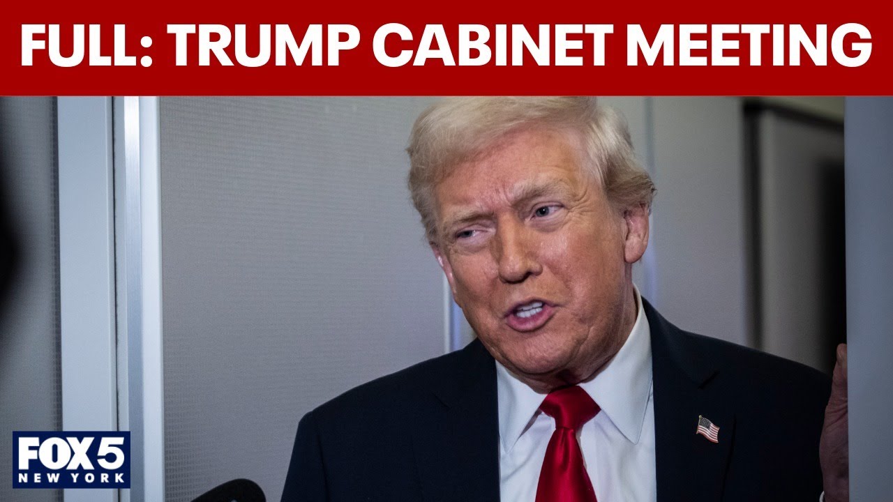 FULL VIDEO: Trump Cabinet meeting