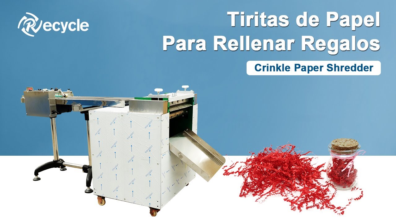 Cómo Hacer Tiritas de Papel Para Rellenar Regalos | Trituradora Tiras de Papel