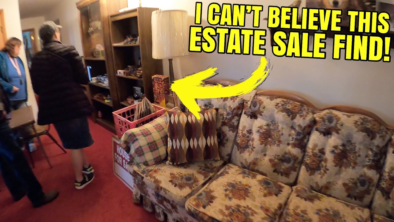MY FAVORITE ESTATE SALE FIND EVER!