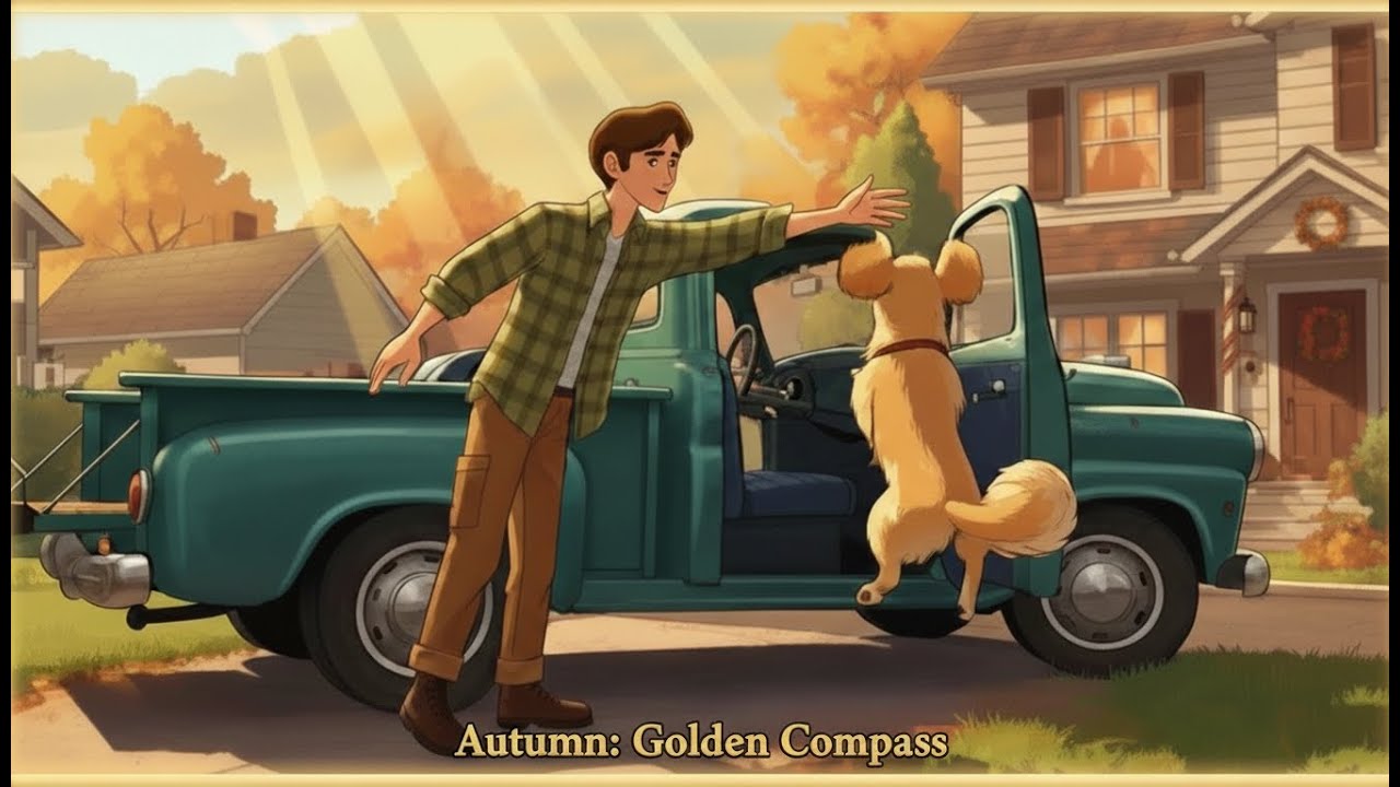 Autumn - The Discovery of the Golden Compass | Ghibly Style | AI