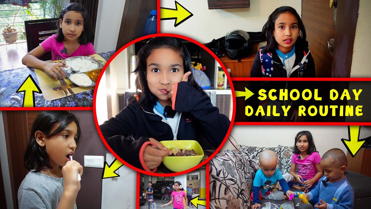 School Day Daily Routine | #LearnWithPari
