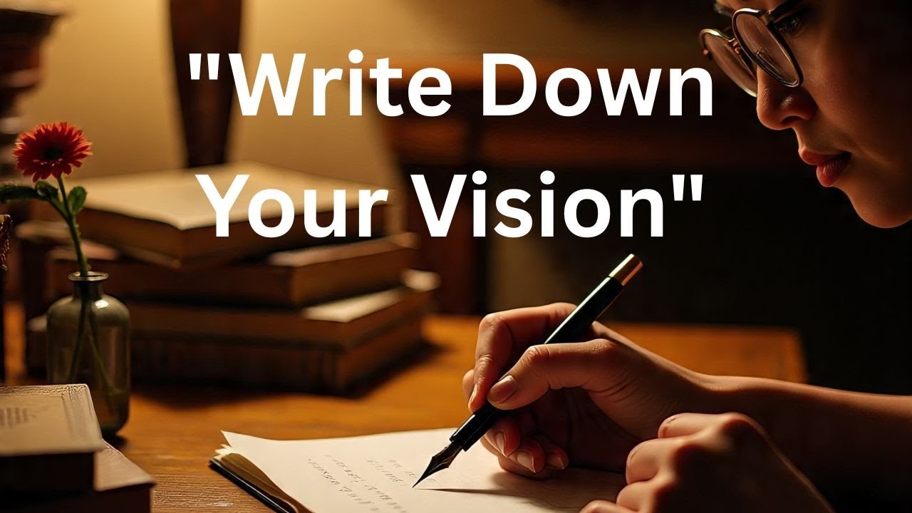 Write Down Your Vision