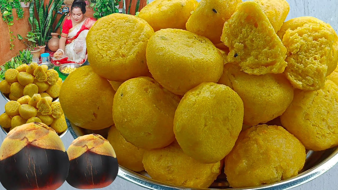বিনা তেলে তালের বড়া তৈরি,তেলে ভাজার কথা ভুলে যাবেন|Taler bora recipe