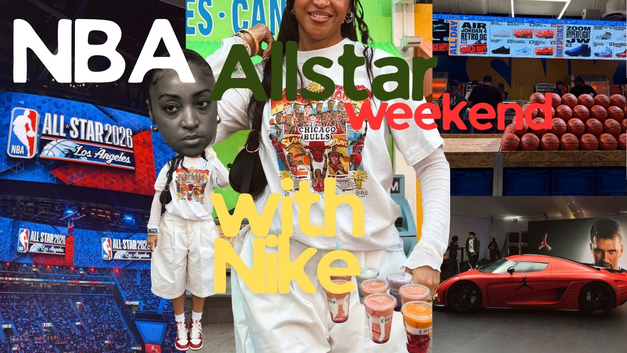 nba allstar weekend brand trip with Nike in LA ⋆˚࿔