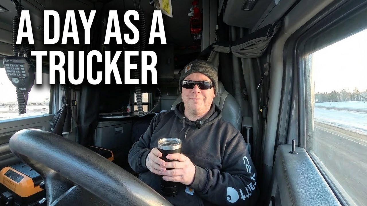 Winter Haul to Fort McMurray | What Trucking Really Looks Like #asmr #mytruckinglife