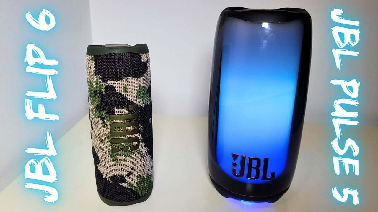 JBL Flip 6 VS JBL Pulse 5 - 100% BASS TESS Comparison