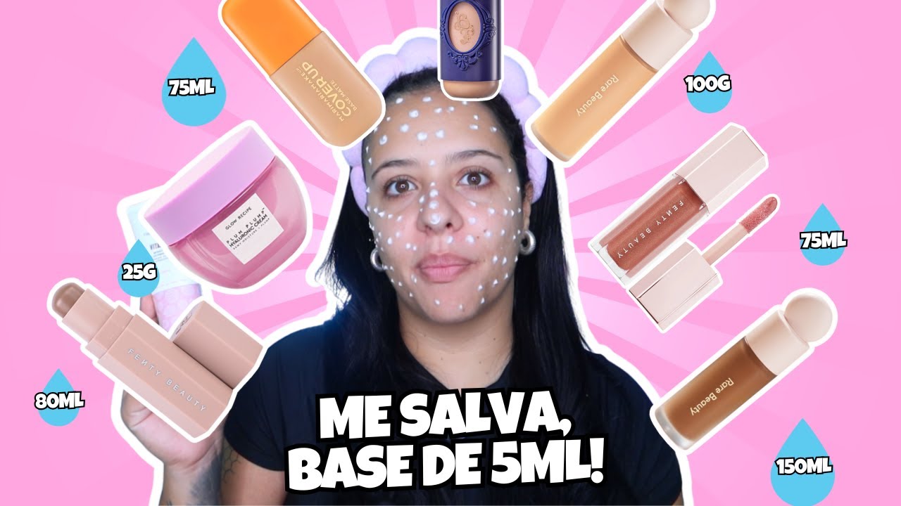 QUANTOS ML TEM SUA MAKE? 💦 Cada ML Decide Minha Maquiagem! 🎨