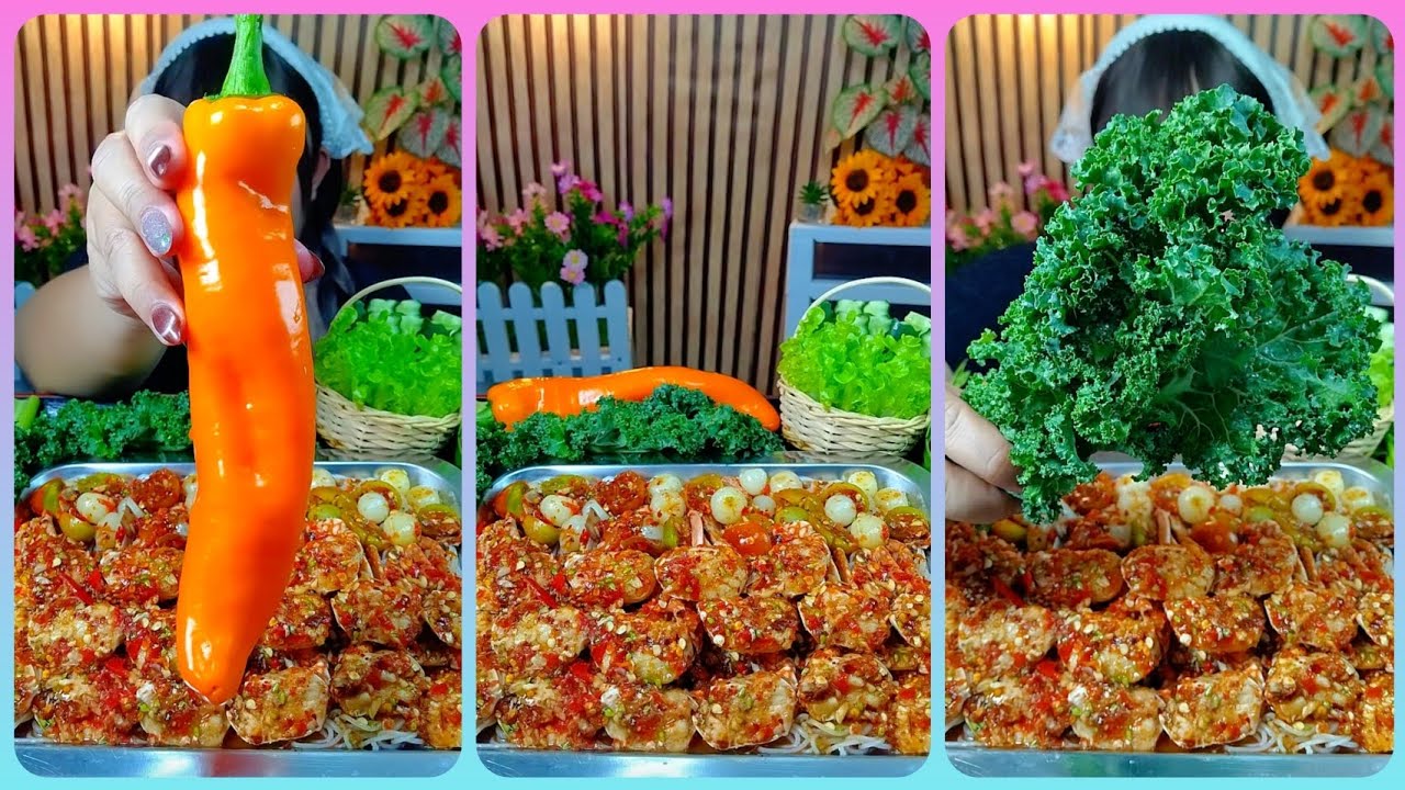 ตำปูม้าเนื้อหวานๆราดขนมจีนเส้นเหนียวนุ่มอร่อยสุดๆ @ตั้งใจกิน 