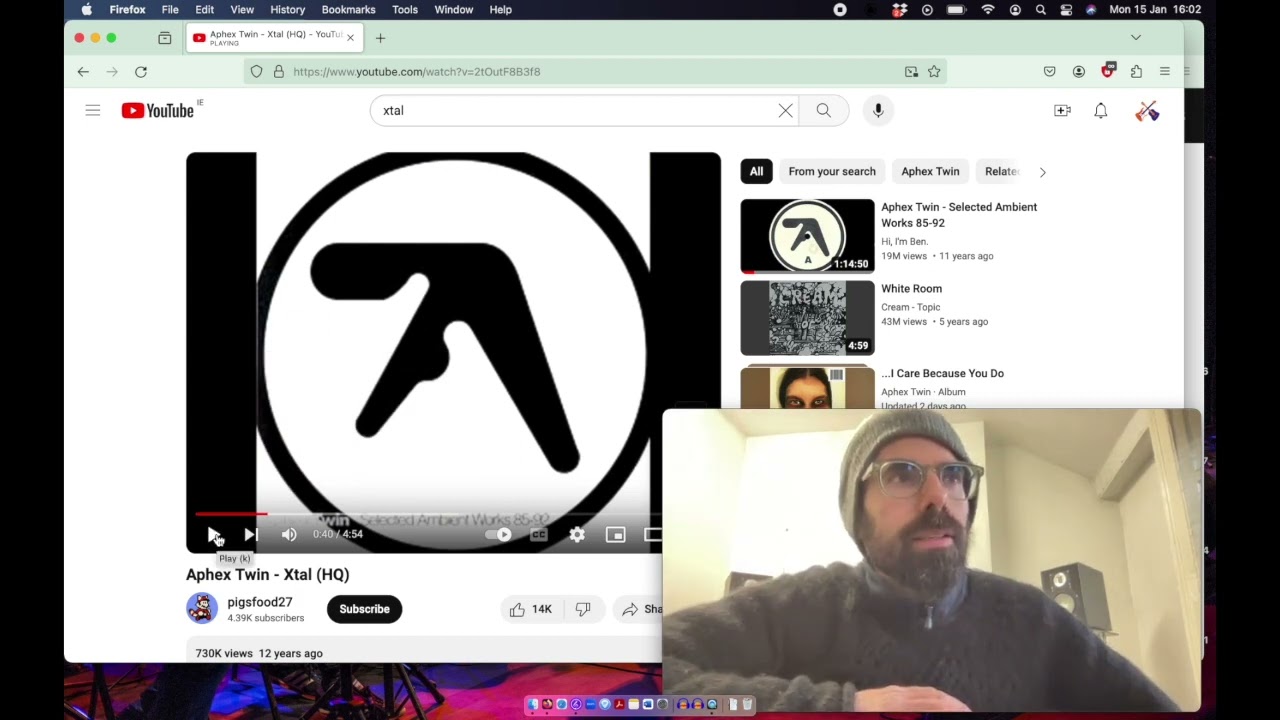 What's Going On In The Chords of Xtal by Aphex Twin?