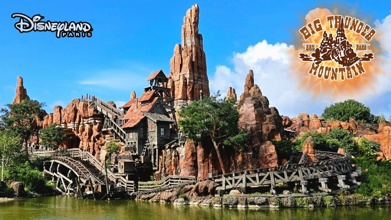 Big Thunder Mountain 4K On-Ride POV - Disneyland Paris
