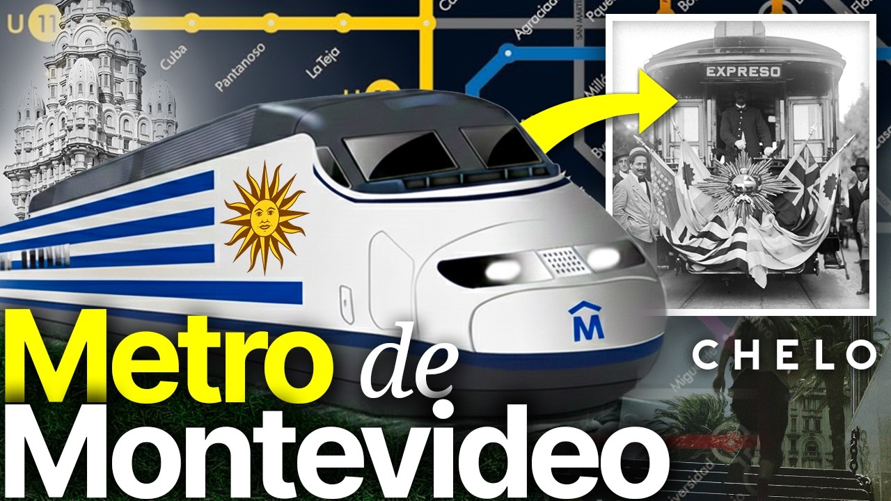 METRO de 🇺🇾 MONTEVIDEO: ¿Por qué NO existe (NI DEBERÍA)?