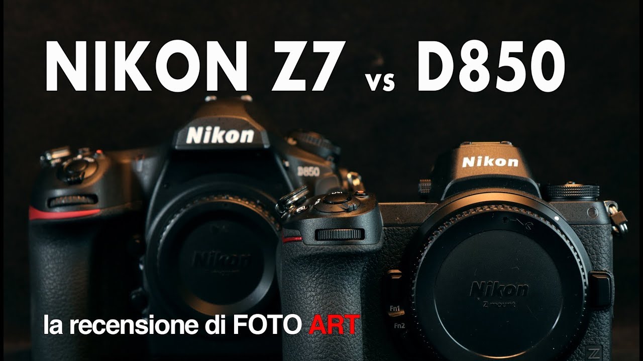 Nikon Z7 mirrorless vs D850 reflex la comparativa più attesa