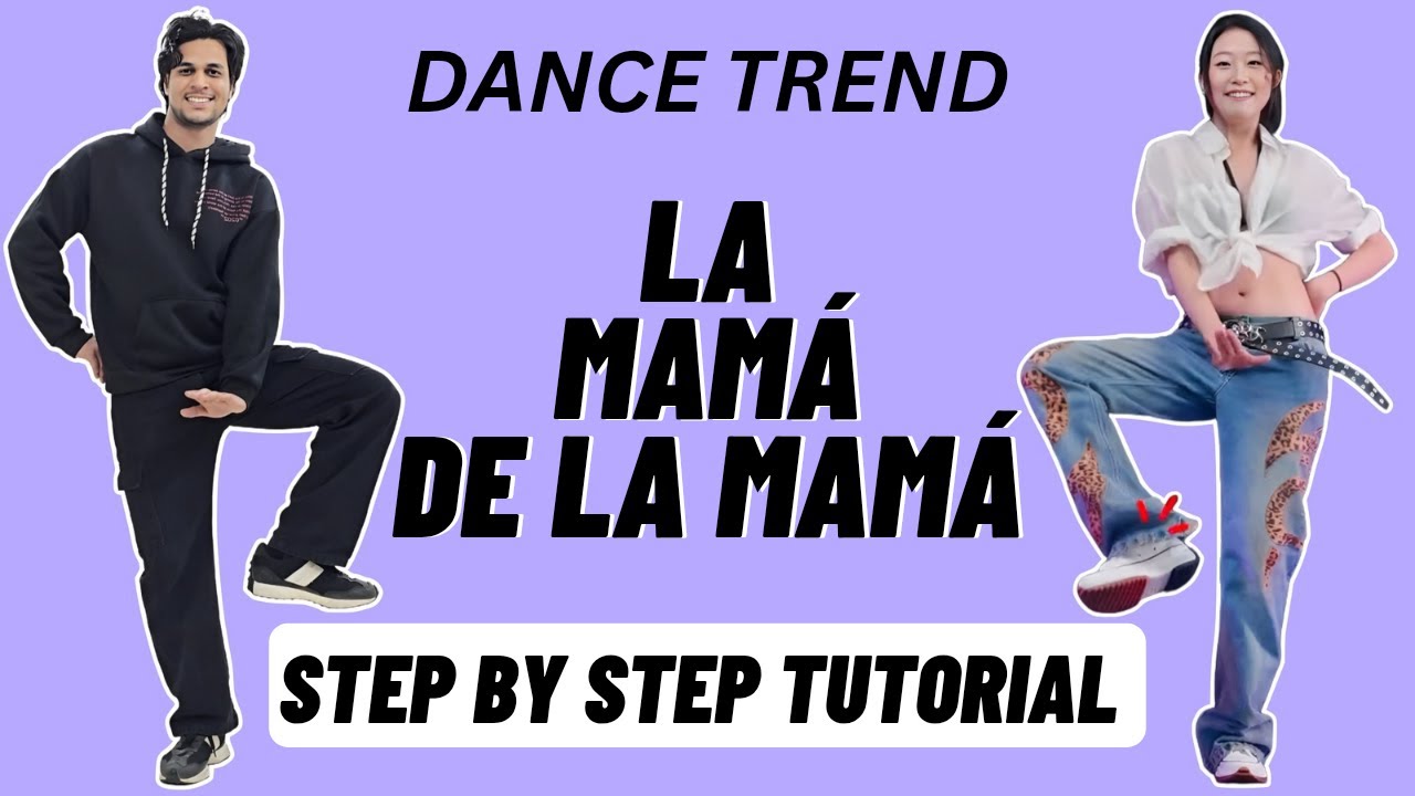 La Mamá De La Mamá Reels Dance Trend Tutorial | La Mamá De La Mamá Instagram Dance Trend Tutorial