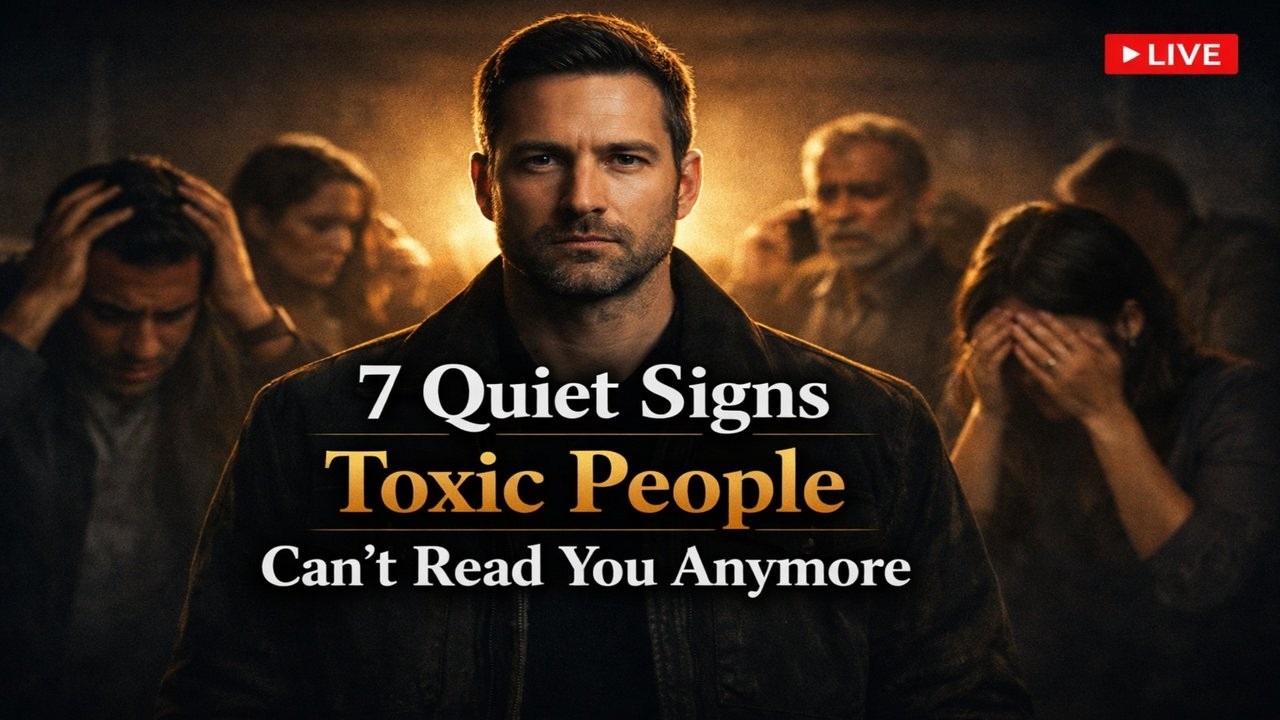 7 Quiet Signs Toxic People Can’t Read You Anymore 😶‍🌫️🧠 | Psychology LIVE