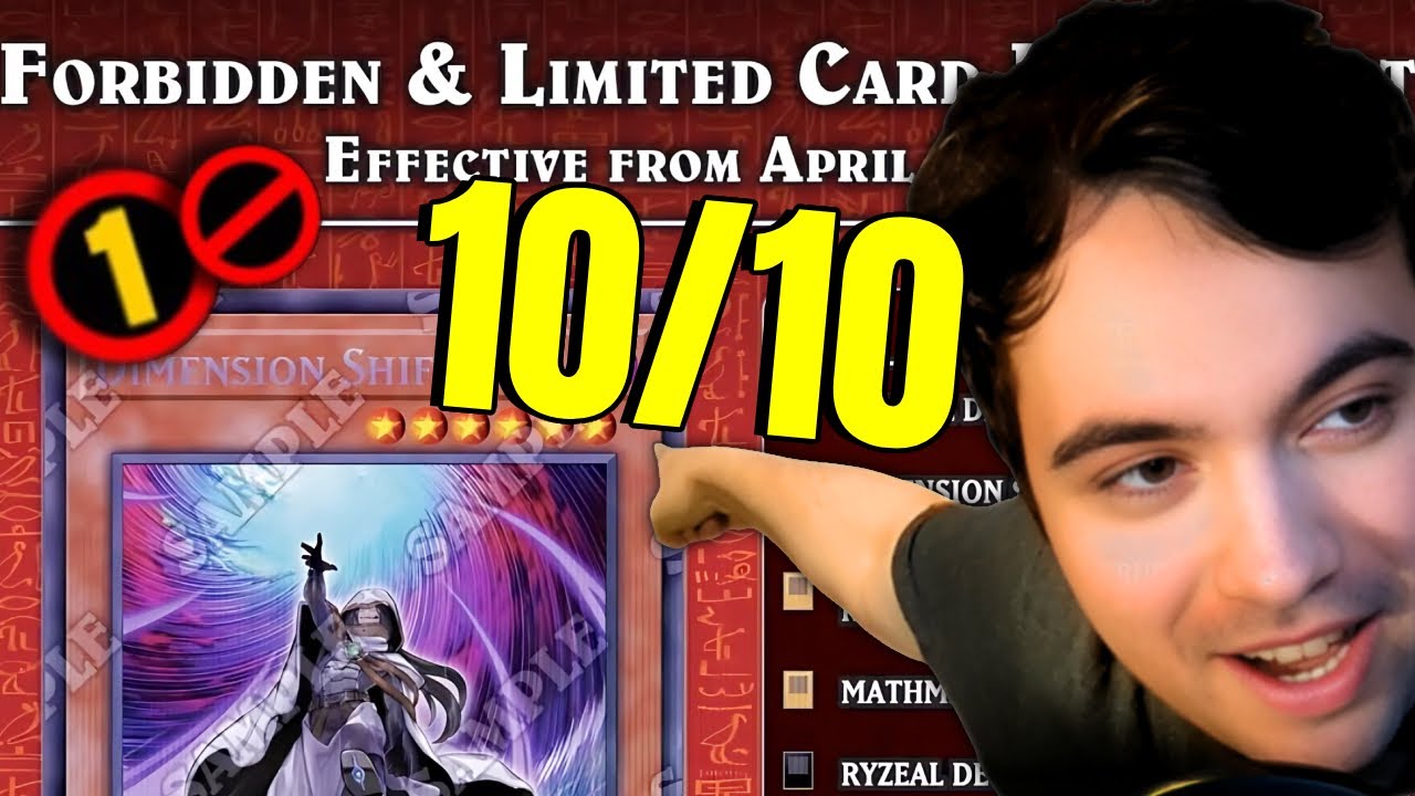 I have NEVER seen a BETTER Banlist in my Life!
