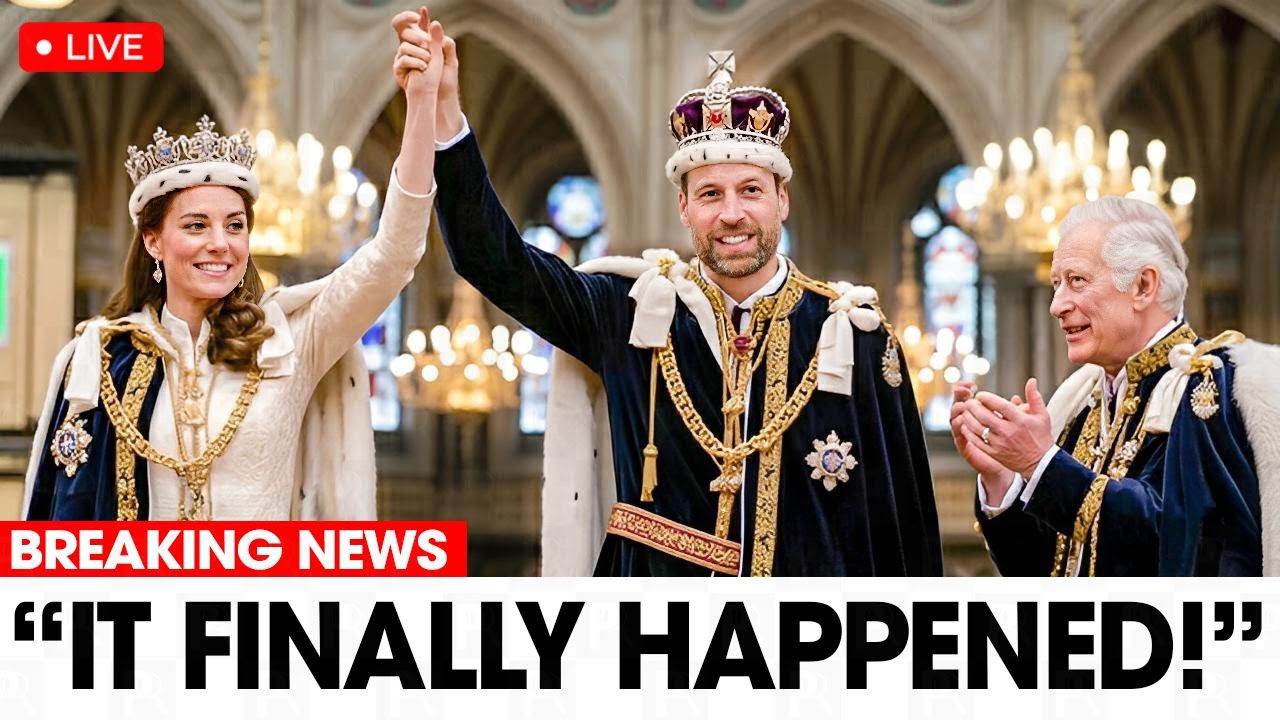 William & Catherine SHOCK The World With Their FIRST Appearance As King & Queen!