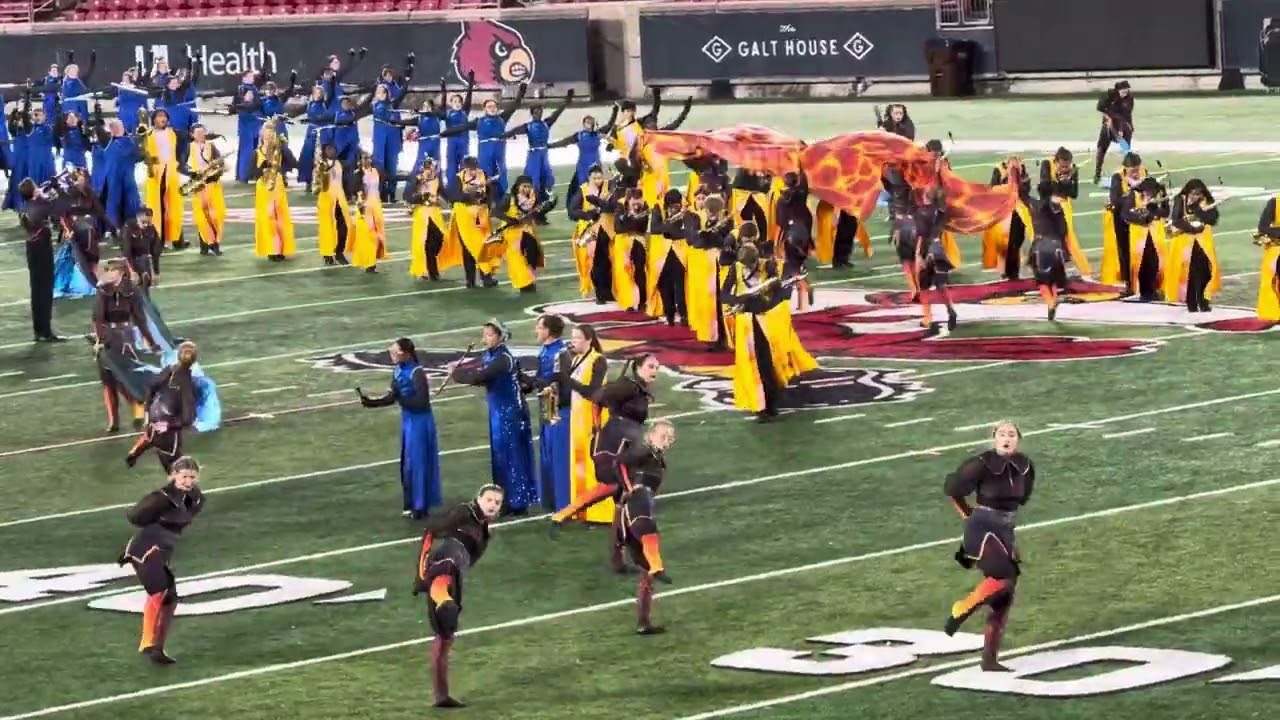Definitely Not Lafayette Highschool State Finals Performance 2024