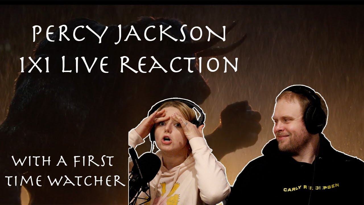 Percy Jackson 1x1 (I Accidentally Vaporized My Pre-Algebra Teacher) LIVE REACTION