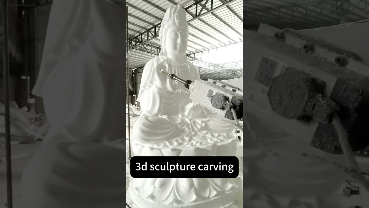 3d 5 axis cnc styrofoam carving machine, 3d foam sculpture milling machine, 5 axis foam cnc router