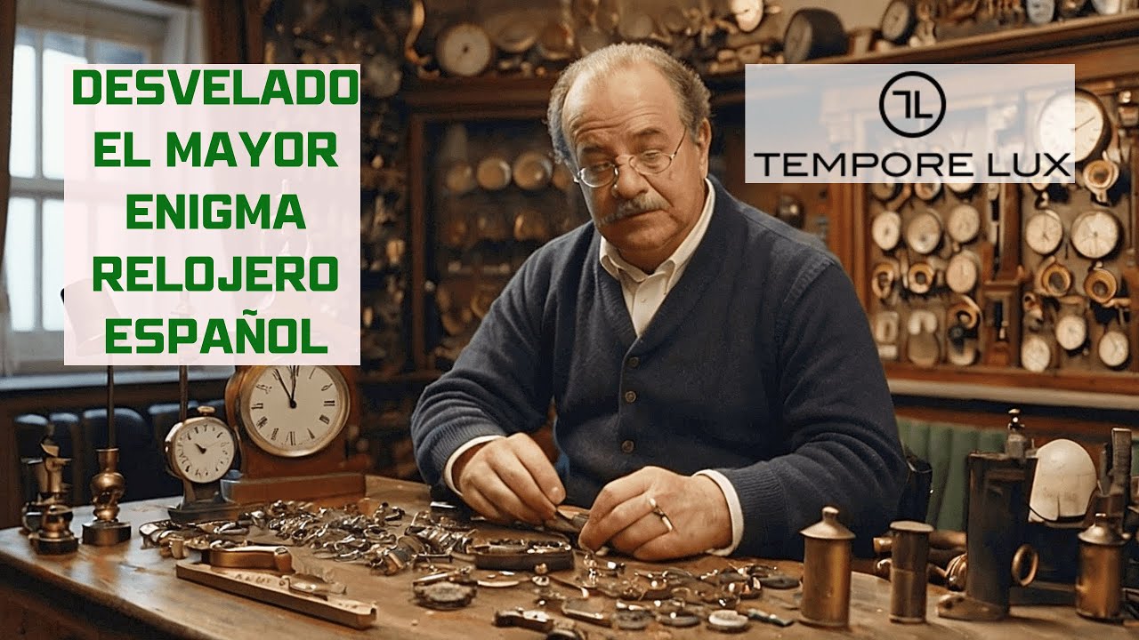 Descubrimos el ENIGMA RELOJERO Artesanal Espa&ntilde;ol de TEMPORE LUX