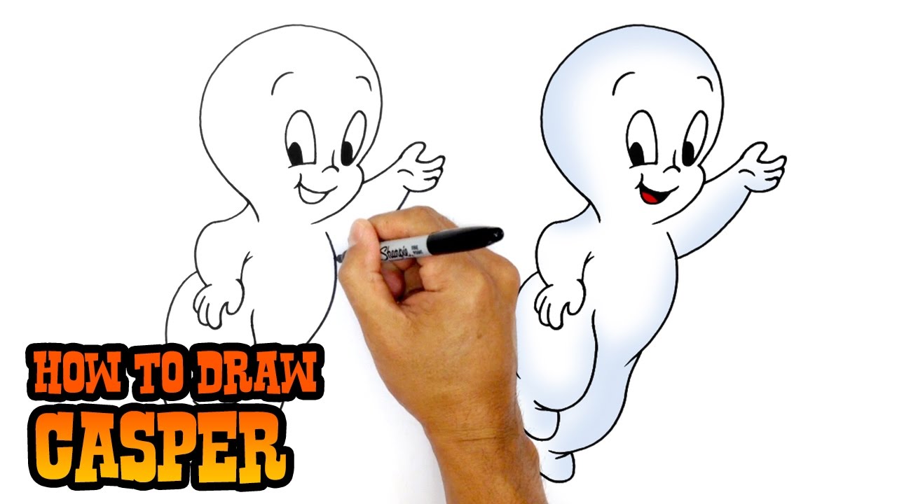 How to Draw Casper | Drawing Lesson