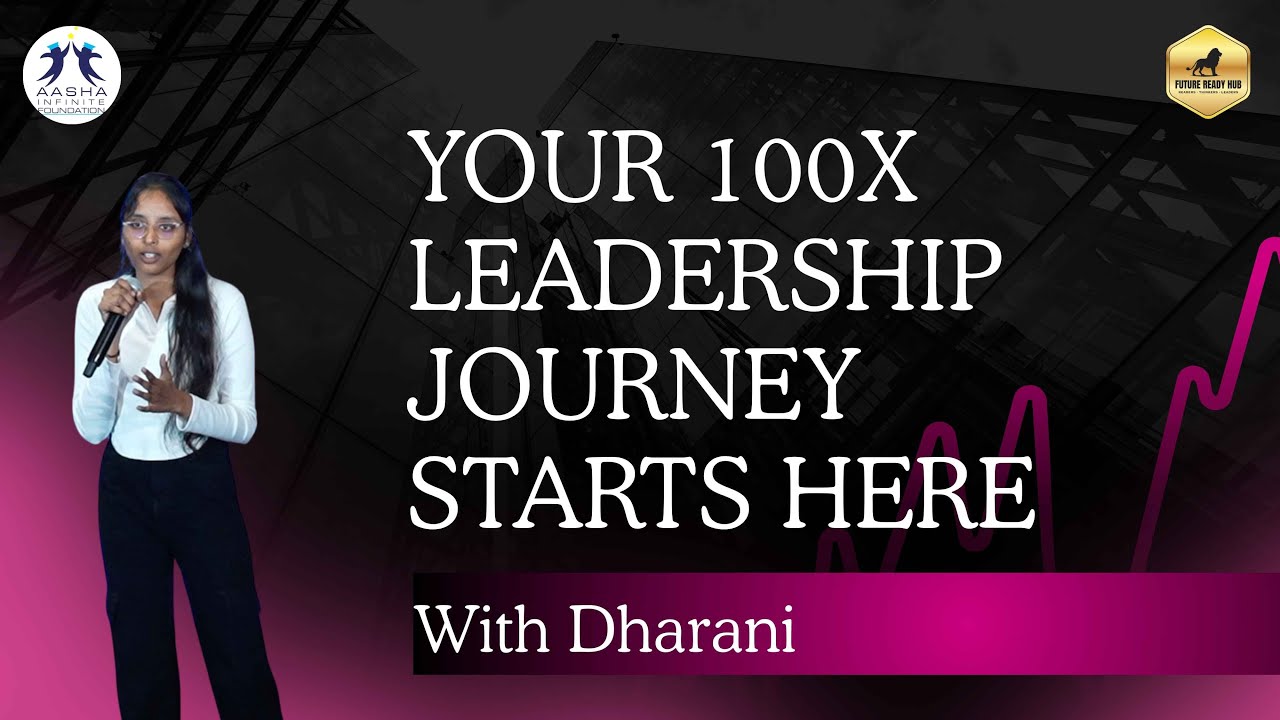 HER STORY SHOWS THE POWER OF BELIEF- AASHA INFINITE FOUNDATION | DHARANI | AASHA TALKS