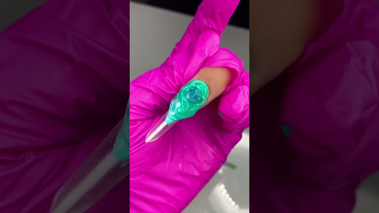 passo a passo Nail Art 3D rose #unhasdecoradas #nailart #unhadegel