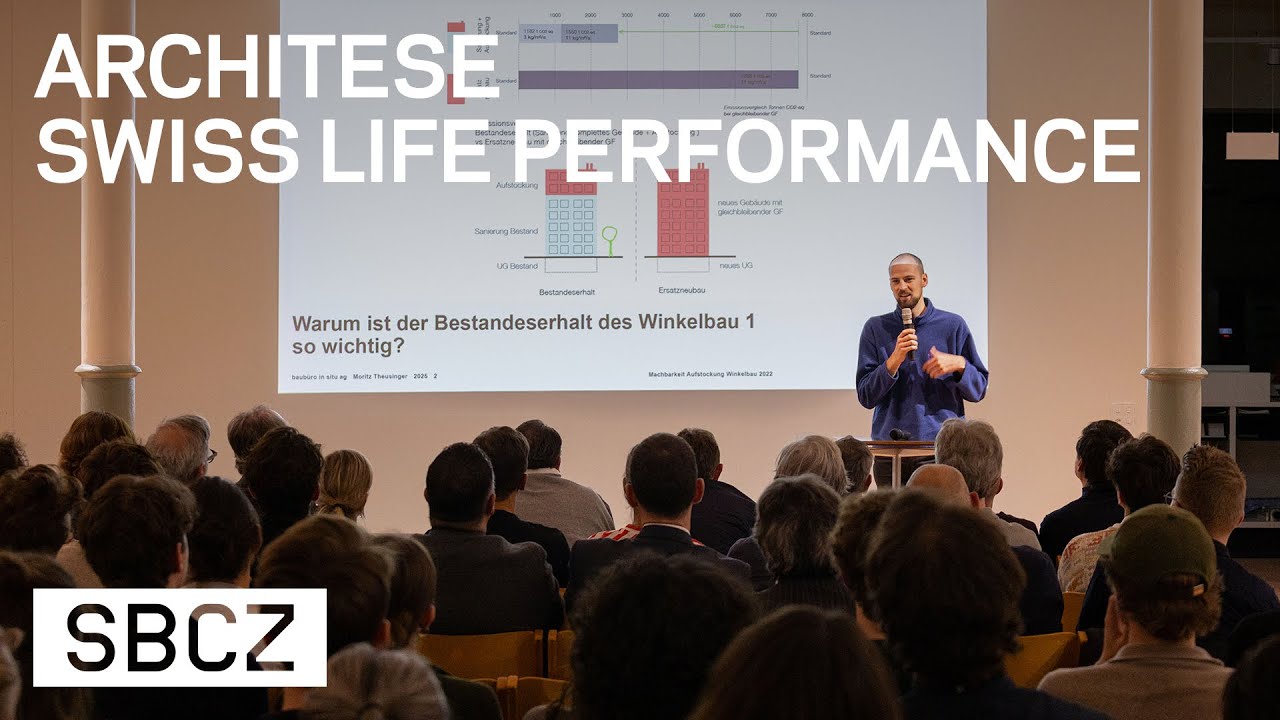 GASTVERANSTALTUNG «archithese Swiss Live Performance 2025»