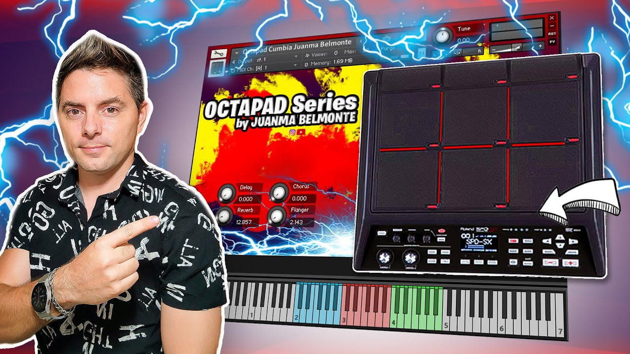 SAMPLES KONTAKT | 😉 Octapad Series Cumbia 🥁🪘