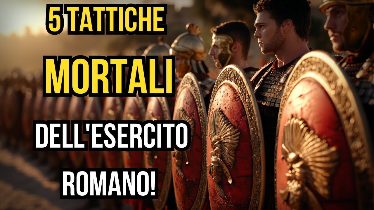 L'ESERCITO ROMANO era INARRESTABILE? Le 5 TATTICHE di GUERRA pi&ugrave; TEMUTE della STORIA!