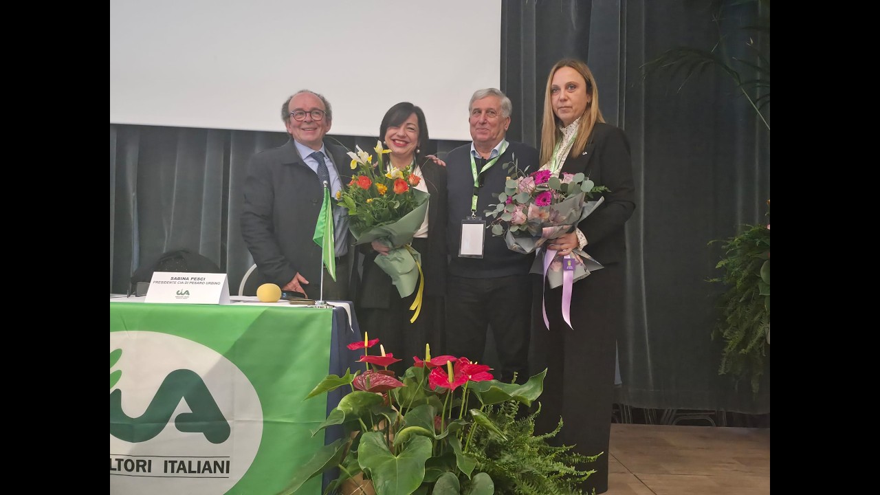 A Pesaro, la X Assemblea di Cia-Agricoltori Italiani Pesaro-Urbino: rieletta Sabina Pesci
