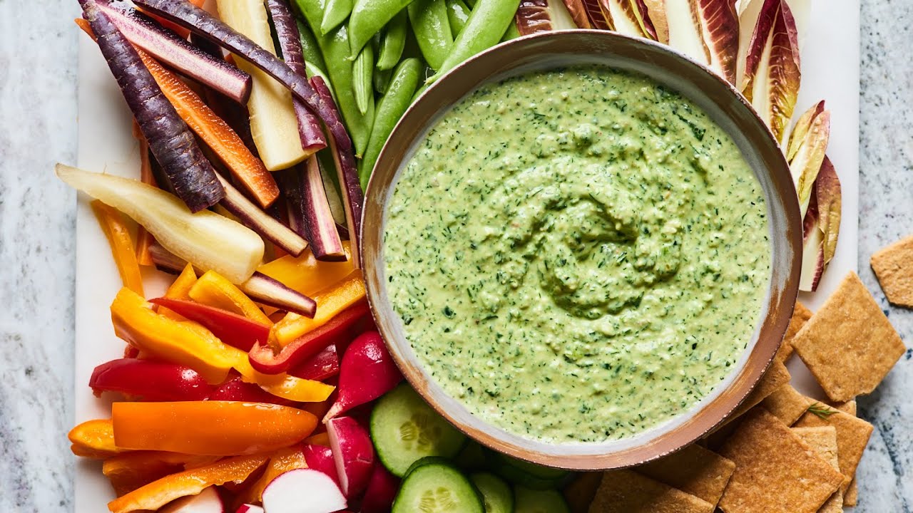 Greek Green Goddess Dip