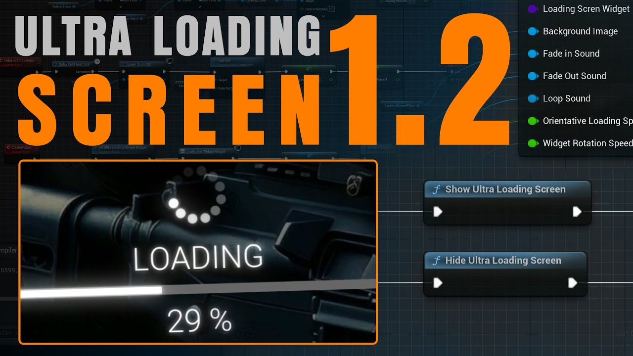 TUTORIAL: Ultra Loading Screen for UE5 (doesn't FREEZE on Load