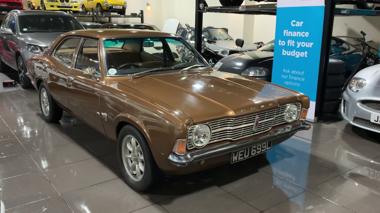 1972 Ford Cortina 3.0 V6 MK3 South African Import For Sale at Ron Hodgson Specialist Cars