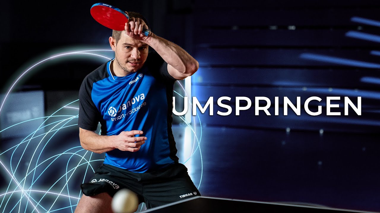 So bringst du deinen starken Topspin ins Spiel: Umspringen | Trainingstipps Tischtennis
