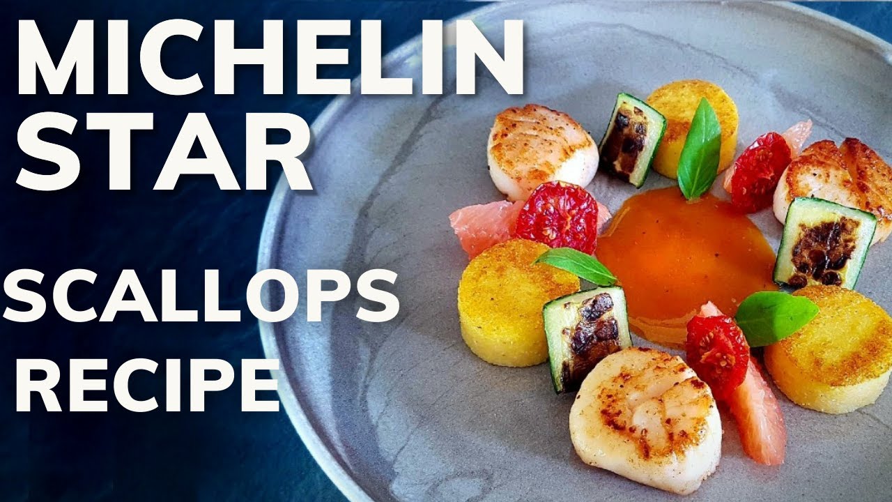 How to cook SCALLOPS at home LIKE A PRO | Fine Dining Recipe