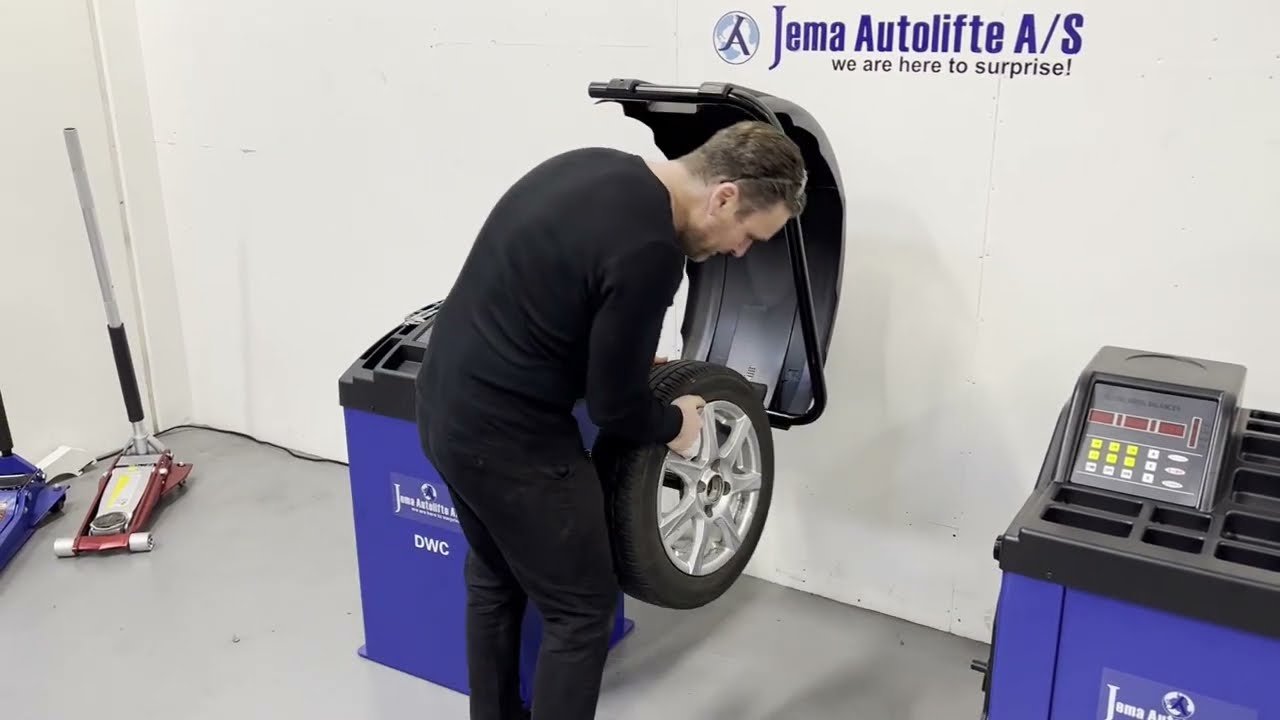Jema Autolifte, Wheel balancer Model no. DWC - Alu rim