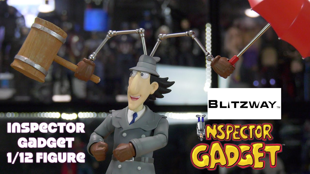 Blitzway Inspector Gadget MEGAHERO Series 5Pro Studio DHX Figure review unboxing Danoby2