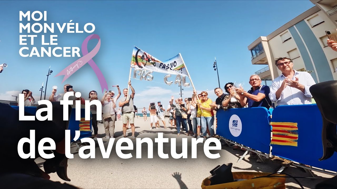 Tour de France à vélo - J39 L'arrivée à St Cyprien