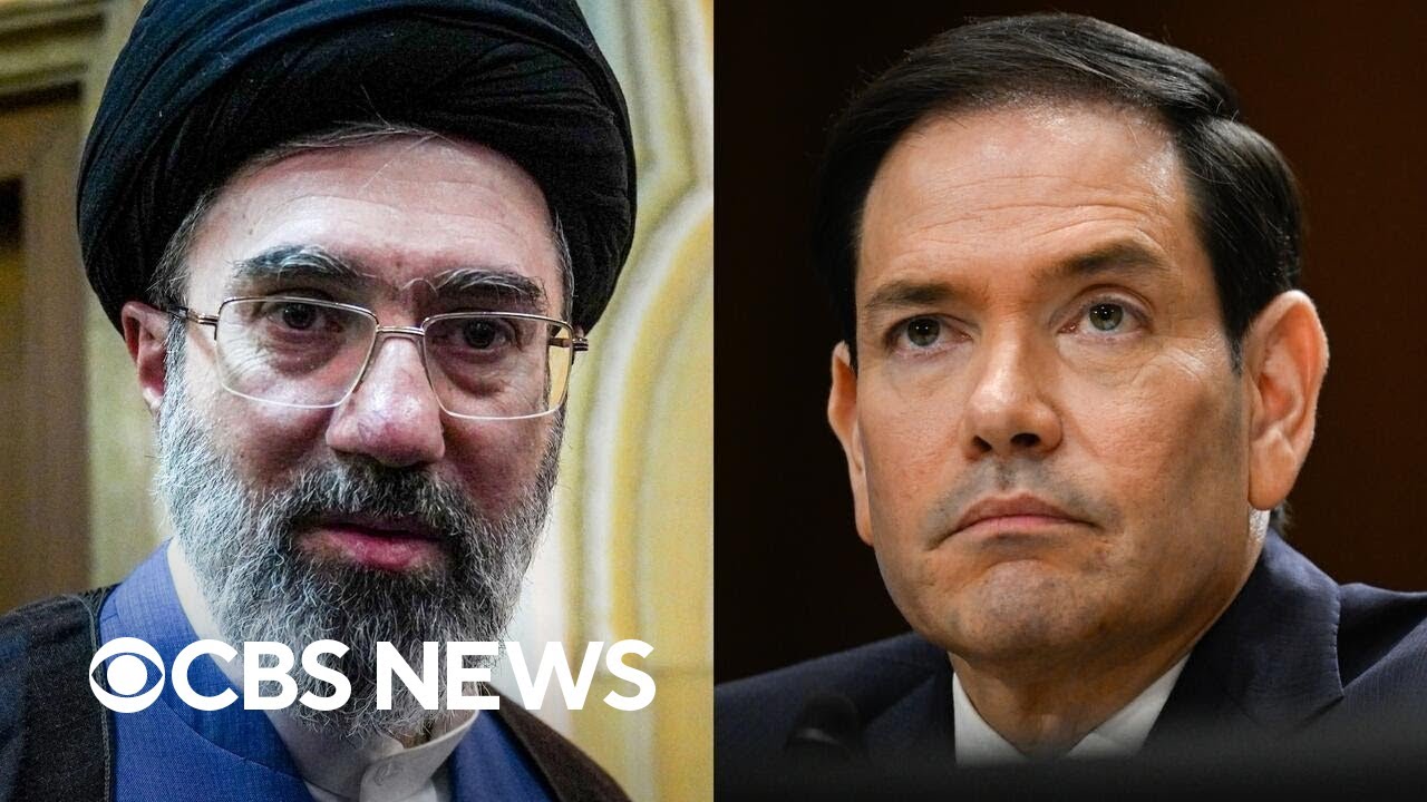 Watch: Rubio says there's indication that Iran Supreme Leader Mojtaba Khamenei is alive