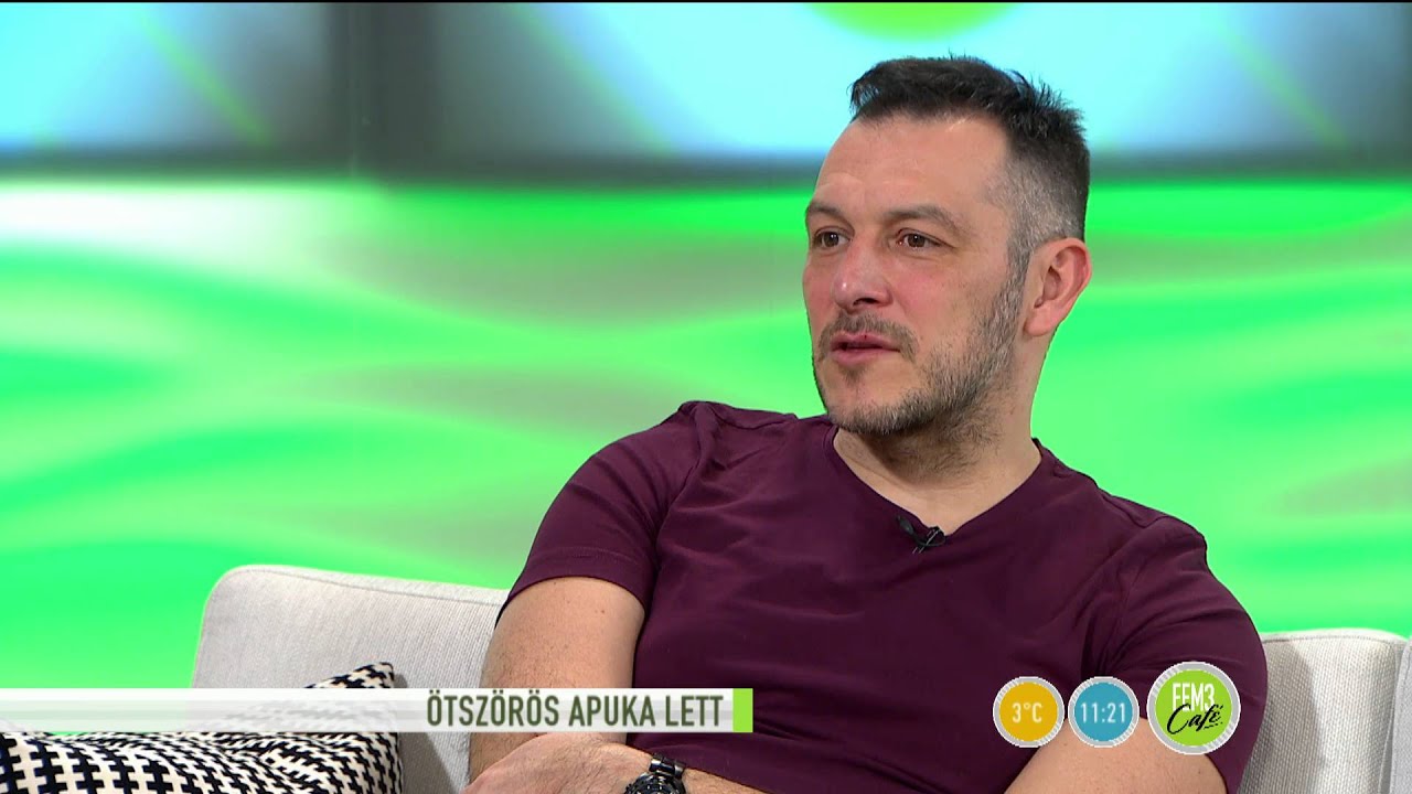 Ötszörös apuka! - Czutor Zoliék egyik gyereküket se tervezték... - 2016.02.05. - tv2.hu/fem3cafe