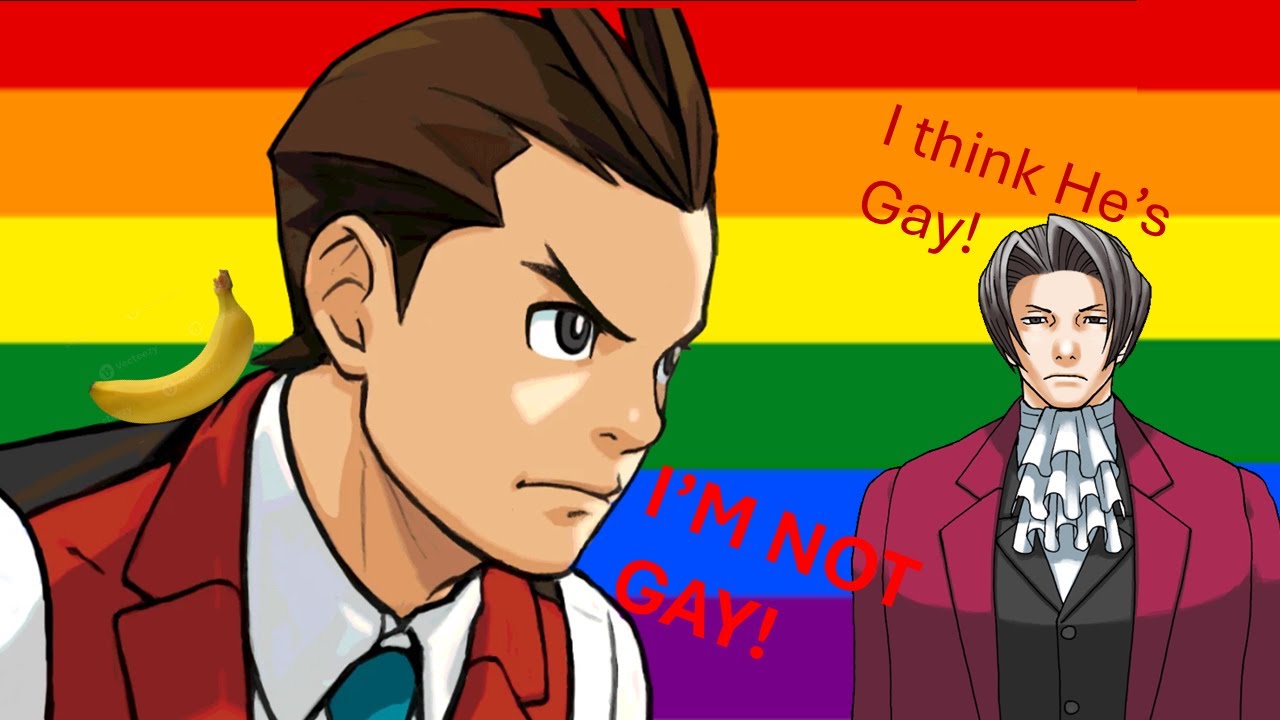 Apollo Justice is accused of being gay! (objection.lol)