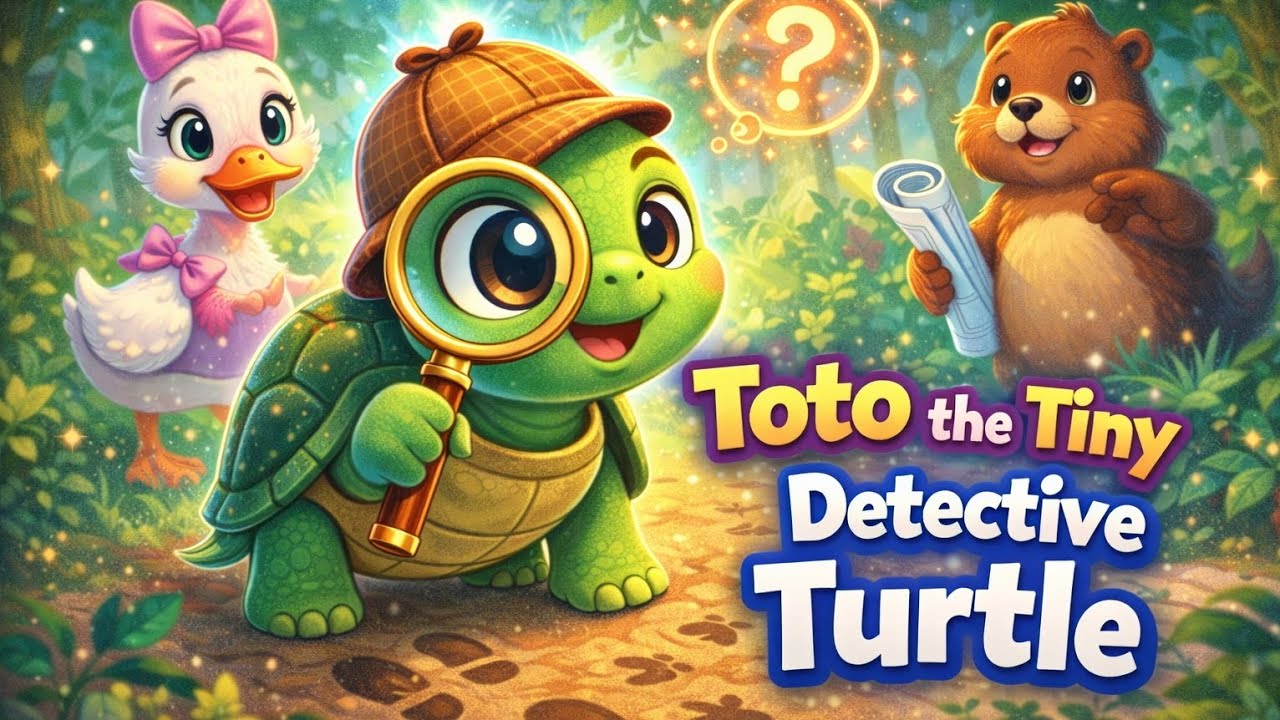 Toto the Tiny Detective Turtle 