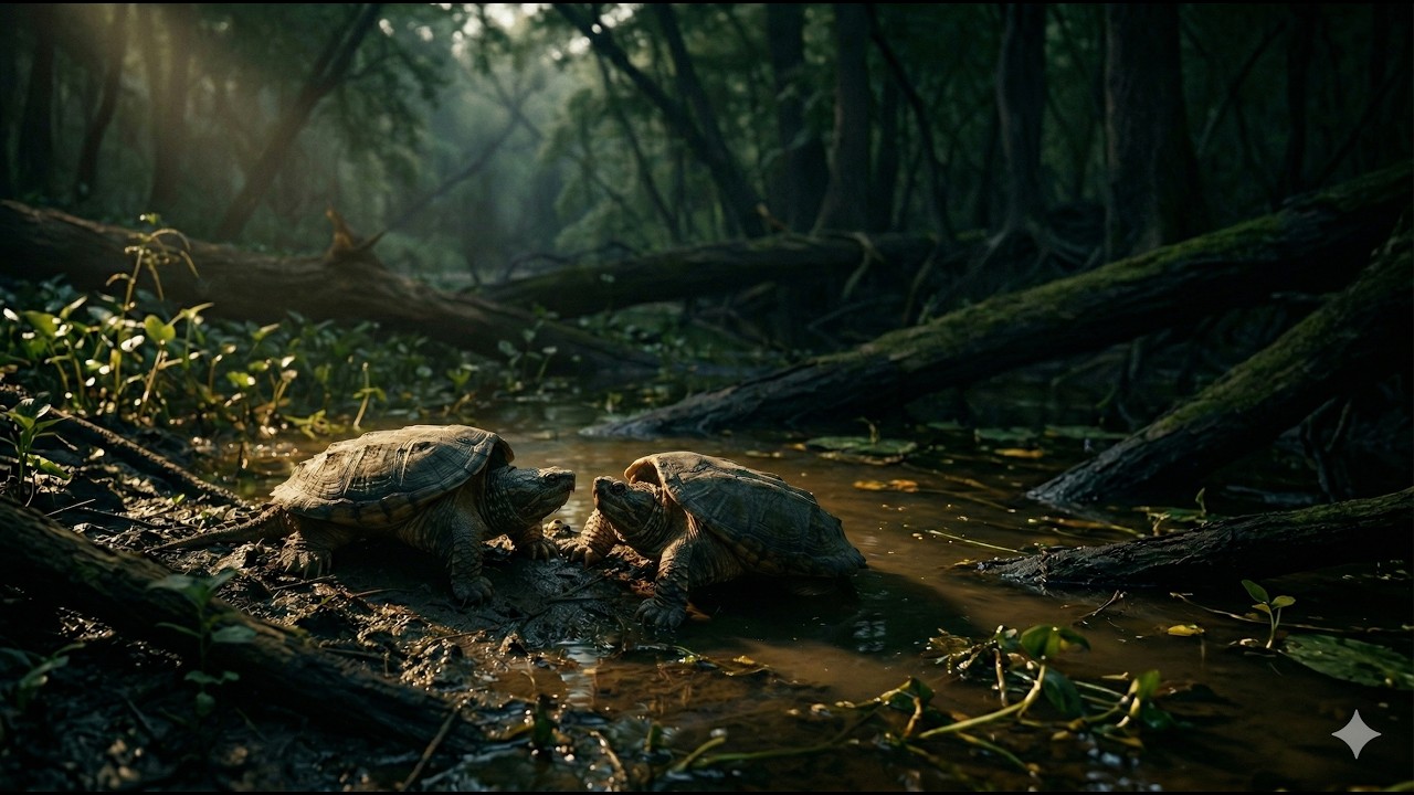 Tortuga Lagarto (Chelydra osceola) Reproducción en Cautiverio