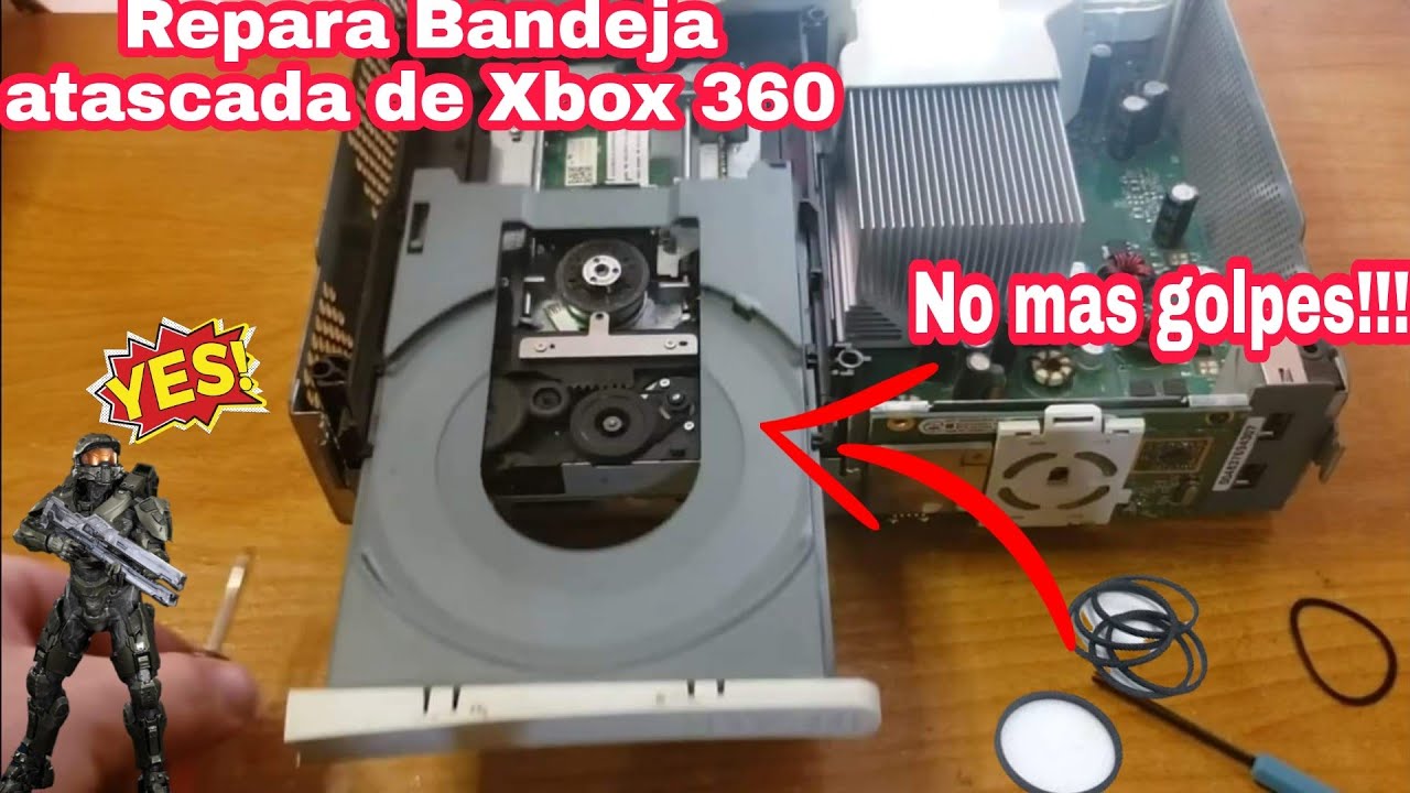 Repara Bandeja atascada de Xbox 360 👌