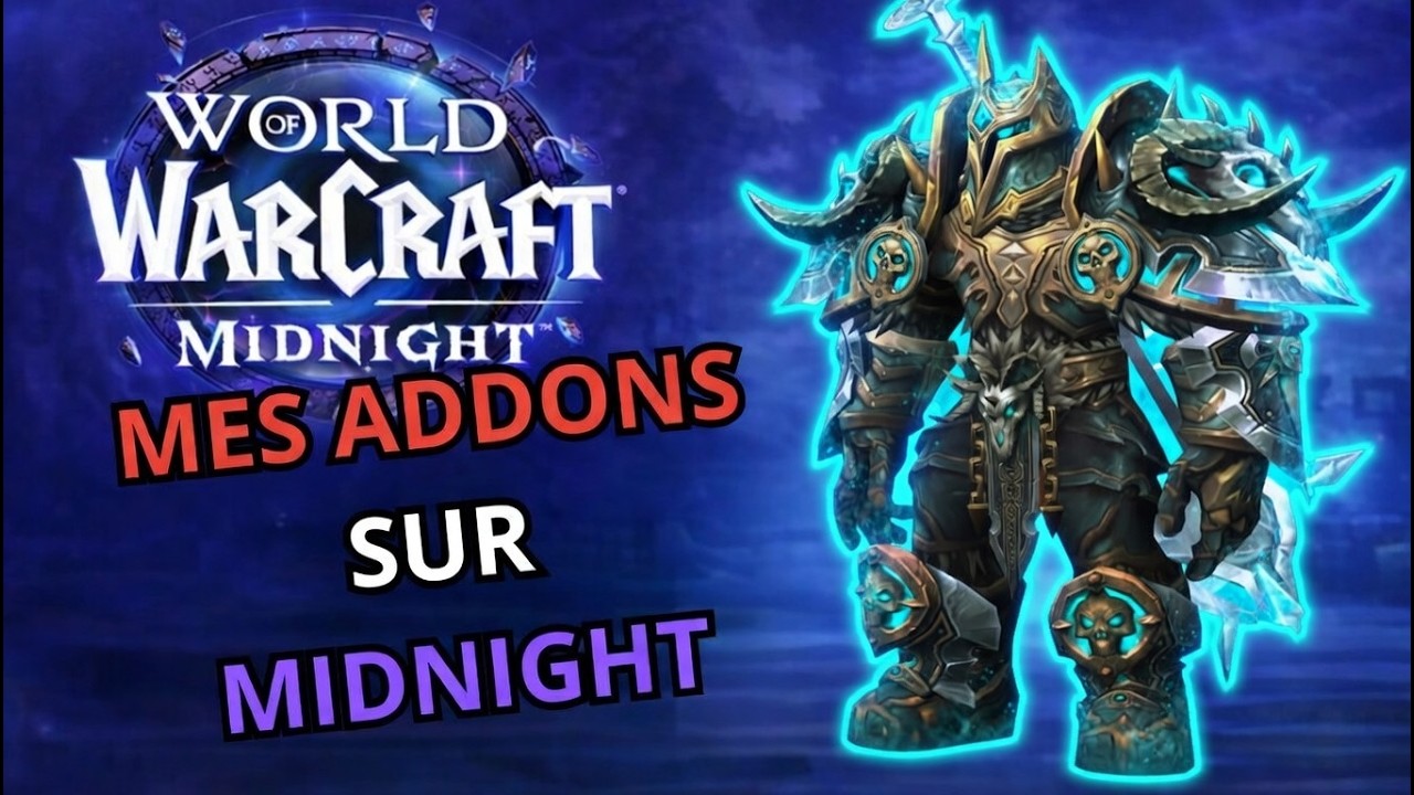 MES MEILLEURS ADDONS POUR WOW MIDNIGHT (Certains sont OBLIGATOIRES POUR Mythic+ !!)