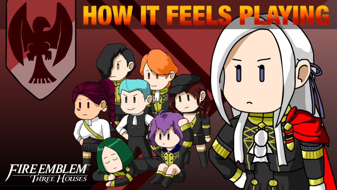(Spoilers) How it Feels Playing the Black Eagles Route (Fire Emblem: Three Houses) | Animated Parody