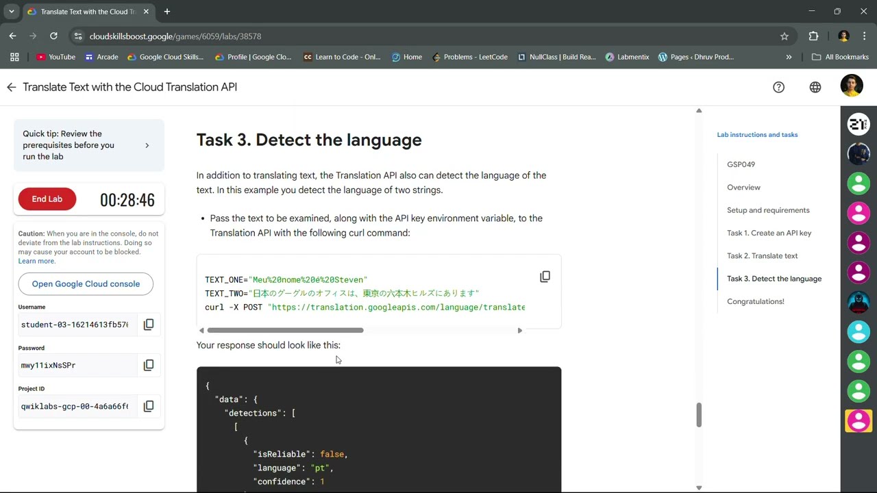 Translate Text with the Cloud Translation API || #GSP049 || By Arcade Helper